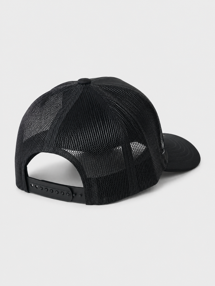 MUKA 'Saint Fabric' Trucker Hat in Black