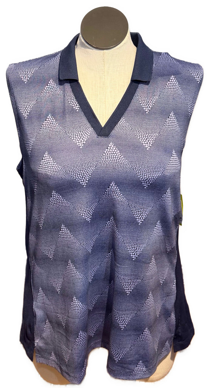 New Dunning Performance Zig Zag Dot Gradient - Night Sky Size XXL MSP$84