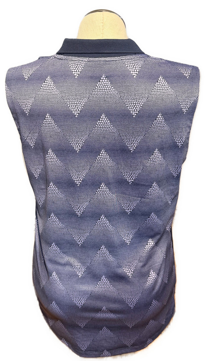 New Dunning Performance Zig Zag Dot Gradient - Night Sky Size XXL MSP$84