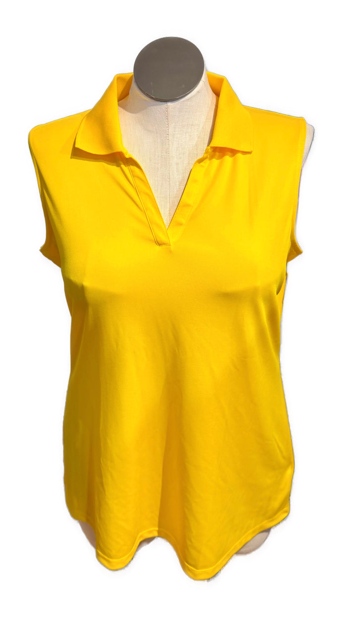 New Nancy Lopez Golf Women's Luster Sleeveless Polo Size 1X MSP$65