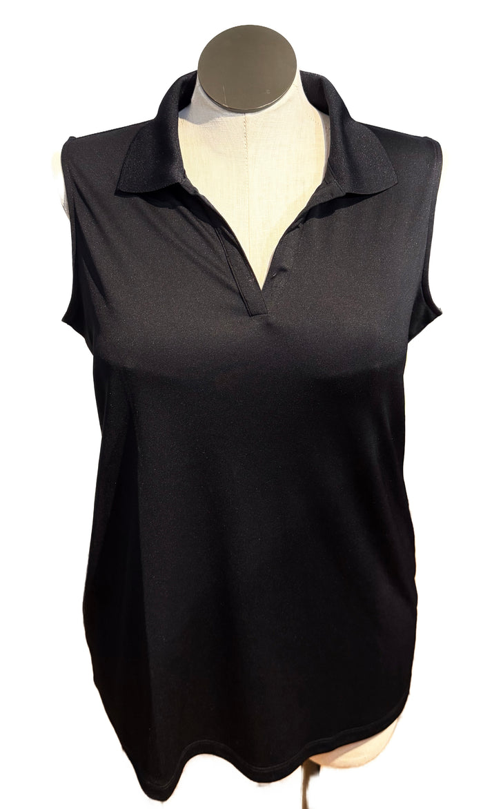 New Nancy Lopez Golf Women's Luster Sleeveless Polo Size 1X MSP$65
