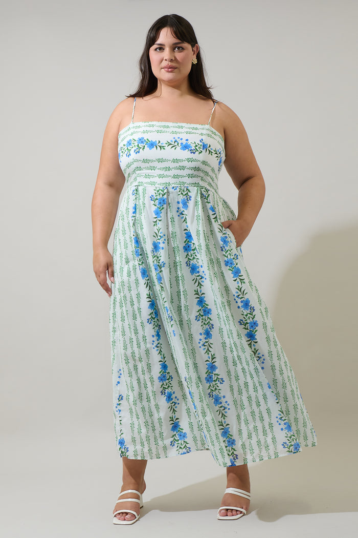 Noa Floral Janie Maxi Dress Curve