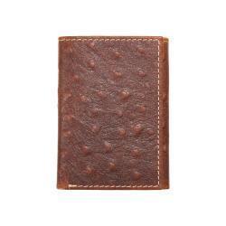 Nocona Ostrich Leather Trifold Wallet