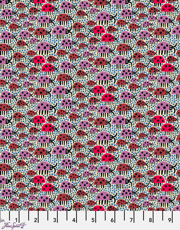 Old Street Cotton Fabric, The City of Dreams by Monika Forsberg