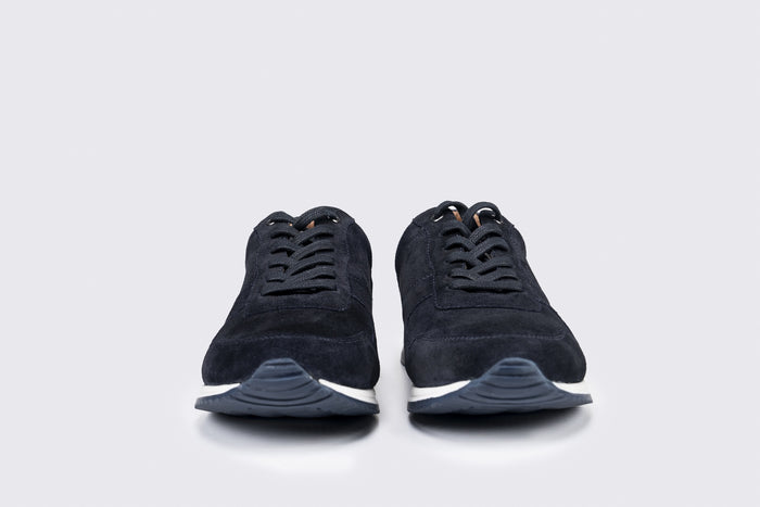 Oliver Suede Trainers in Navy