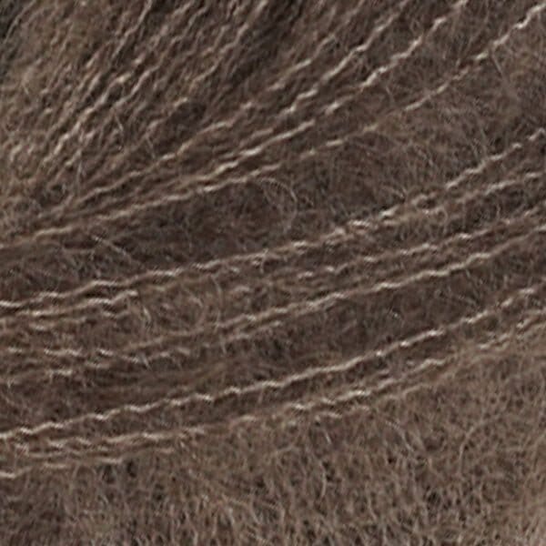 Önling No 10: Luxurious and exquisite silk mohair - Bark brown (013)