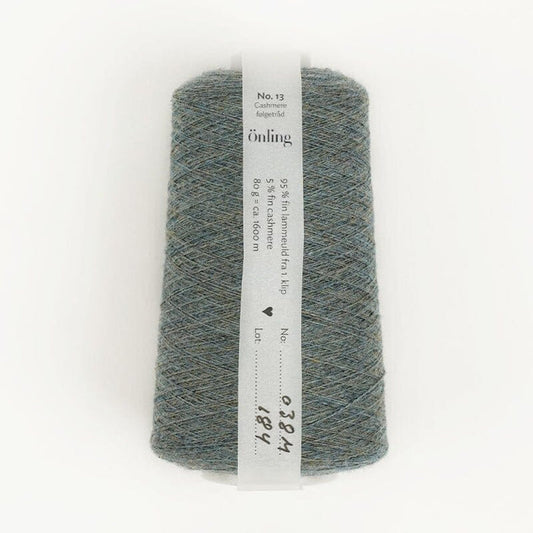 Önling No 13: Companion yarn cob-web weight - Dark Eucalyptus Green (038m)