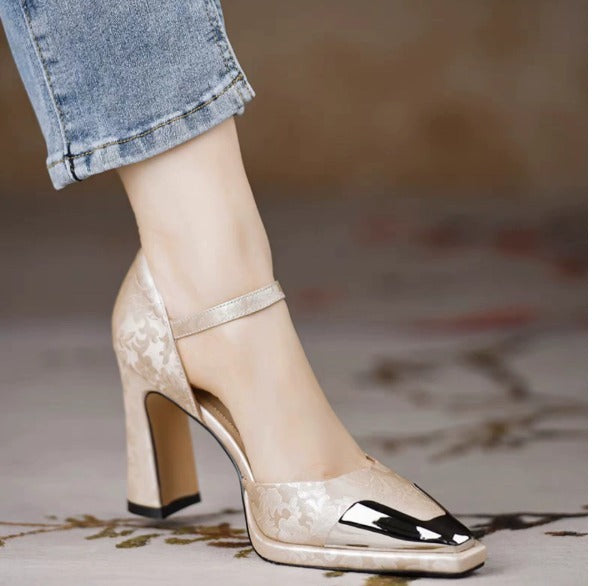 Orvanna | Elegant Vegan Leather Mary Janes