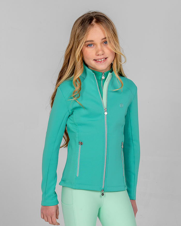Palm Kids Summer Jacket - Sea Turquoise