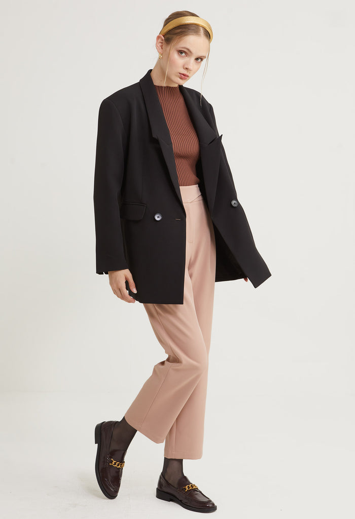 Paramount Double Breasted Chic Blazer