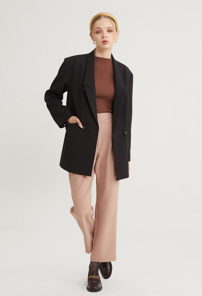 Paramount Double Breasted Chic Blazer