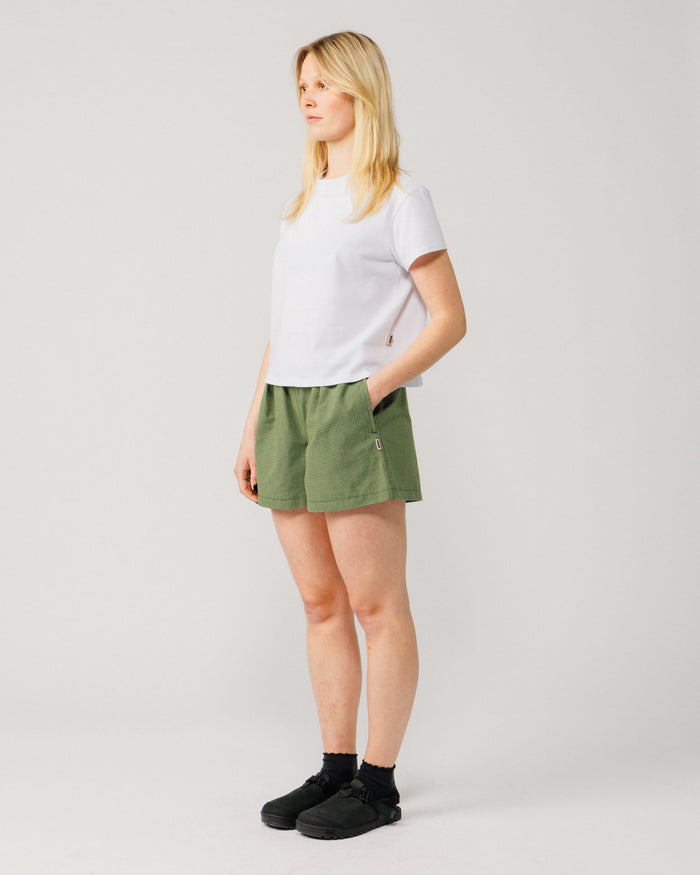 Patti Short - Green Check