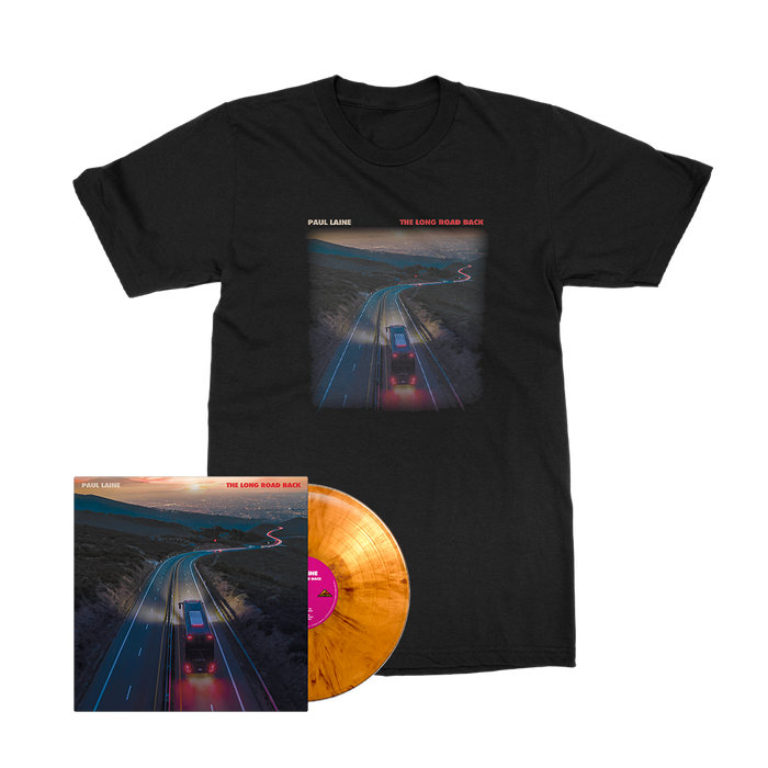 Paul Laine - The Long Road Back - Vinyl Merch Bundle