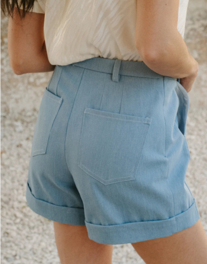 Peacock Shorts Paper Sewing Pattern, Maison Fauve