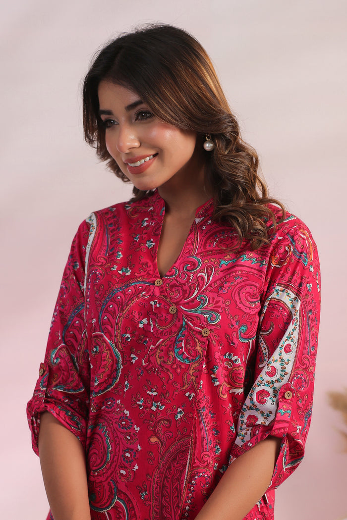 Persian Paisley Cotton Co-ord Set