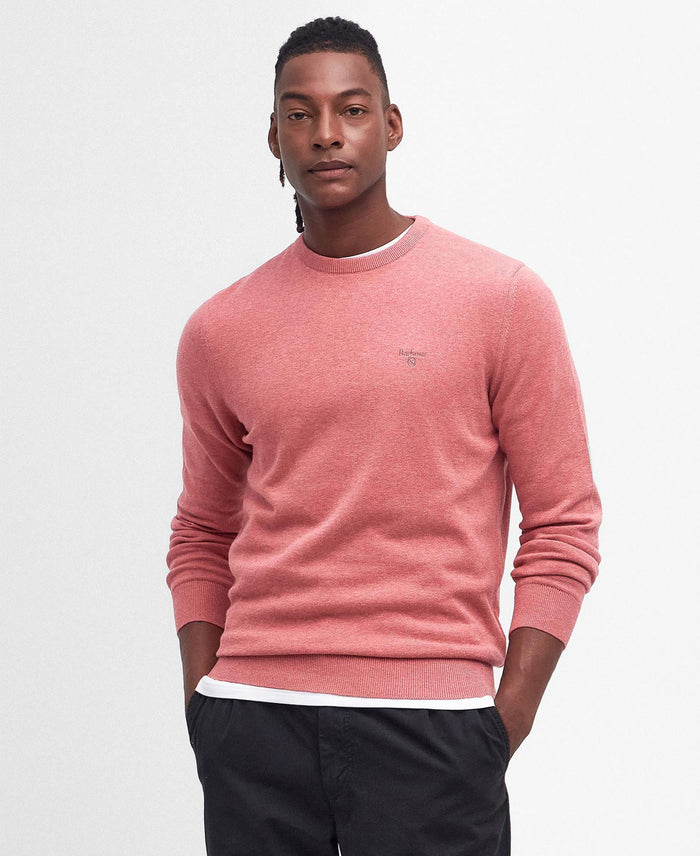 Pima Cotton Jumper in Pink Clay