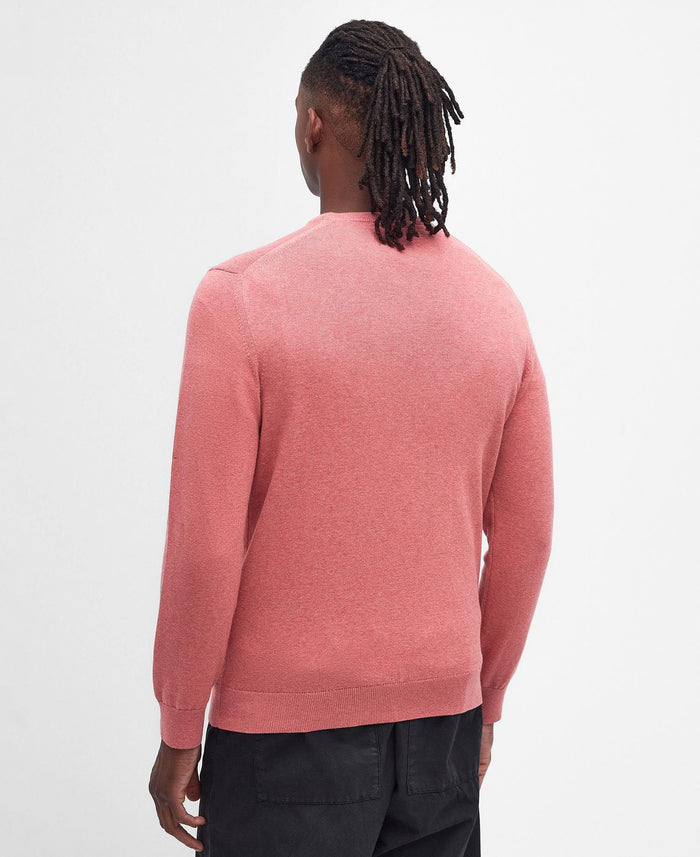 Pima Cotton Jumper in Pink Clay