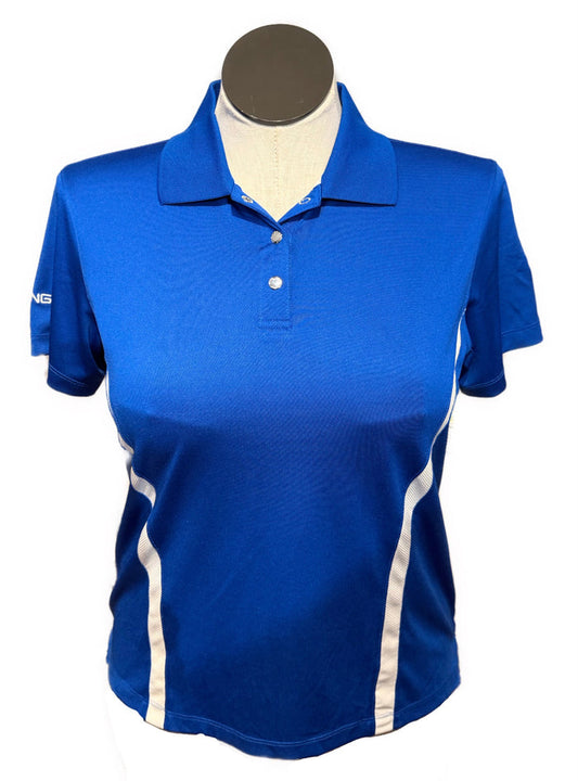 Ping Performance Royal Blue Polo - Pine Grove Size L