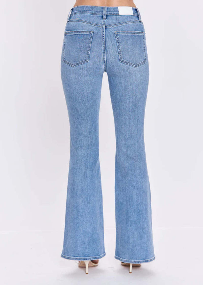 Pistola | Kinsley Mid Rise Ultra Flare -CAPTIVATE