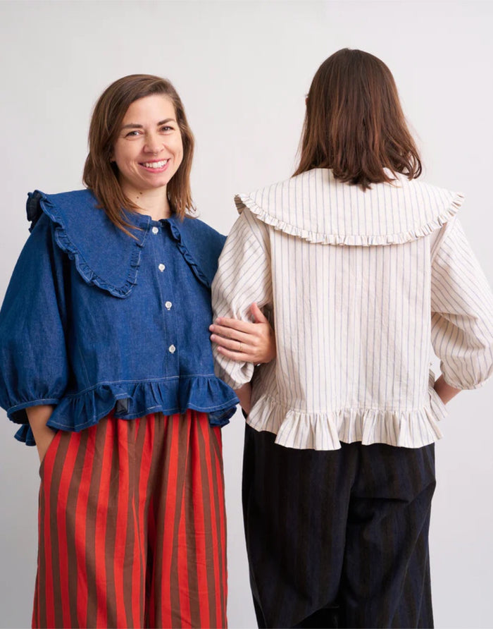 Playdate Blouse PDF  Immediate Download Sewing Pattern, Matchy Matchy Sewing Club