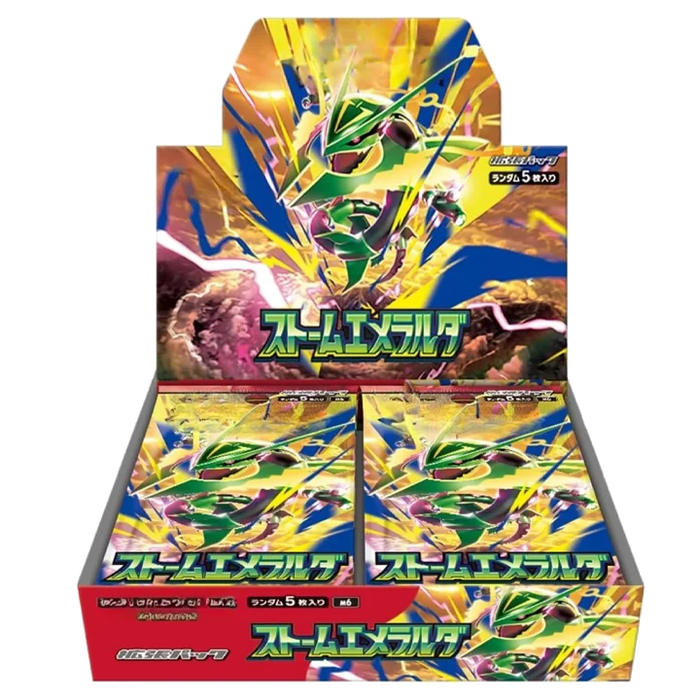 Pokemon Japanese Storm Emeralda single pack