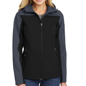 Port Authority Women's Hooded Core Soft Shell Jacket