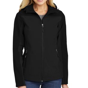 Port Authority Women's Hooded Core Soft Shell Jacket