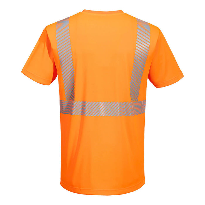 Portwest Hi-Vis Lightweight T-Shirt Segmented Tape