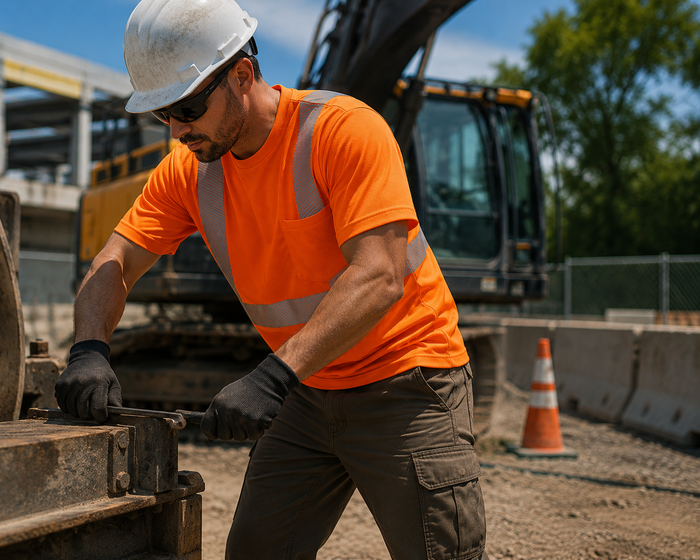 Portwest Hi-Vis Lightweight T-Shirt Segmented Tape
