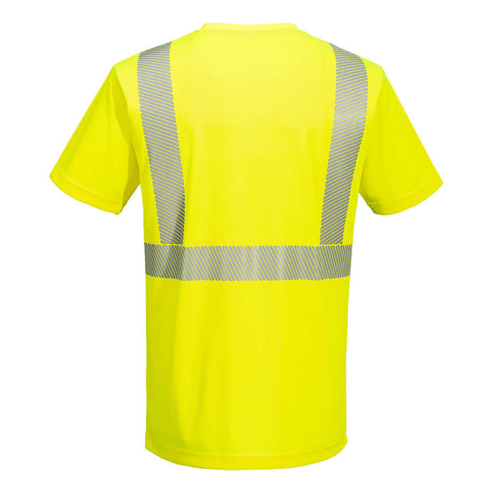 Portwest Hi-Vis Lightweight T-Shirt Segmented Tape