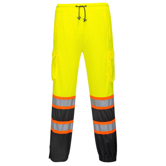 Portwest Hi-Vis Mesh Contrast OverPants