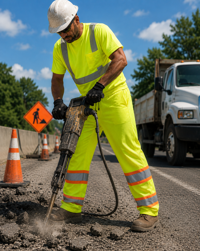Portwest Hi-Vis Mesh OverPants