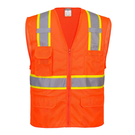 Portwest Orlando Hi-Vis Mesh Executive Vest