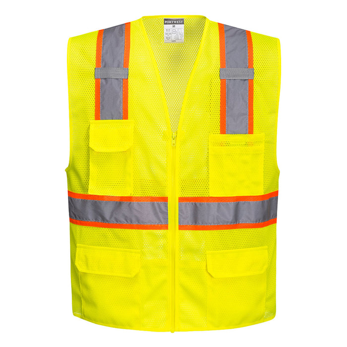 Portwest Orlando Hi-Vis Mesh Executive Vest
