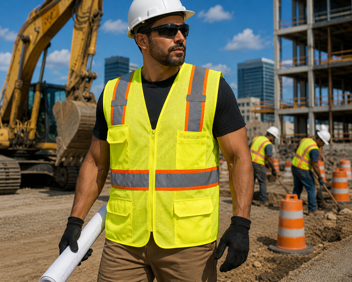 Portwest Orlando Hi-Vis Mesh Executive Vest