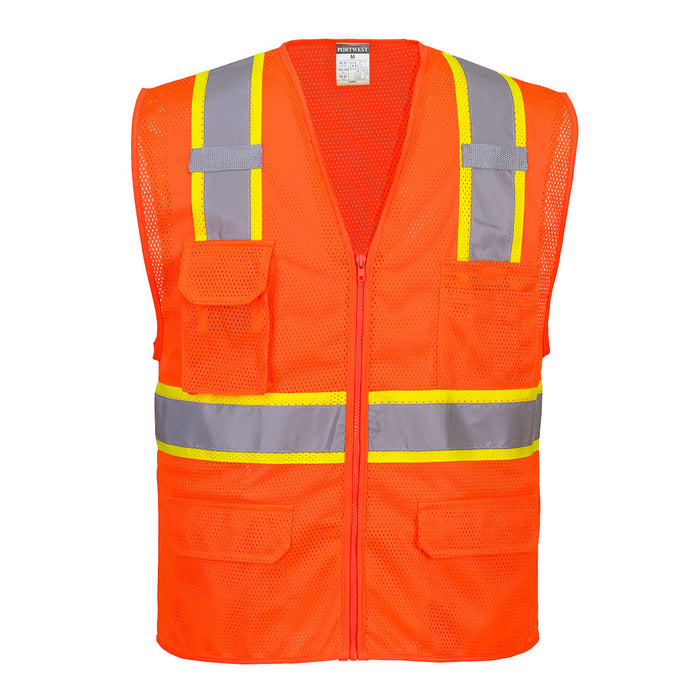 Portwest Orlando Hi-Vis Mesh Executive Vest