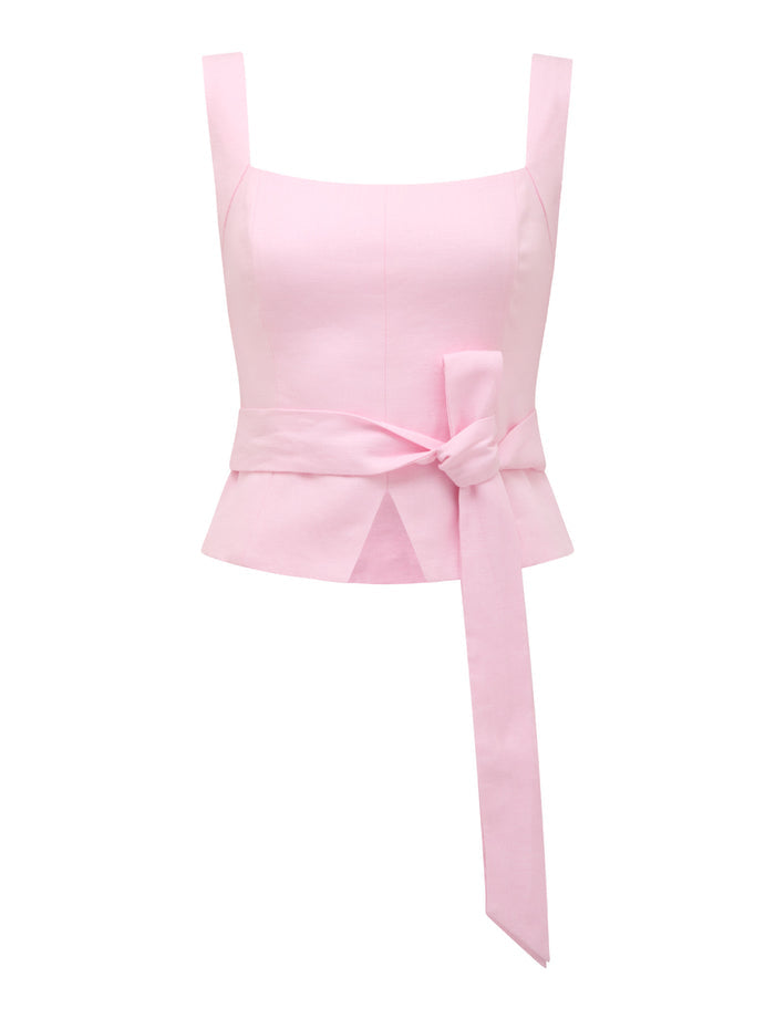 Posey Petite Halter Bustier Top Forever New