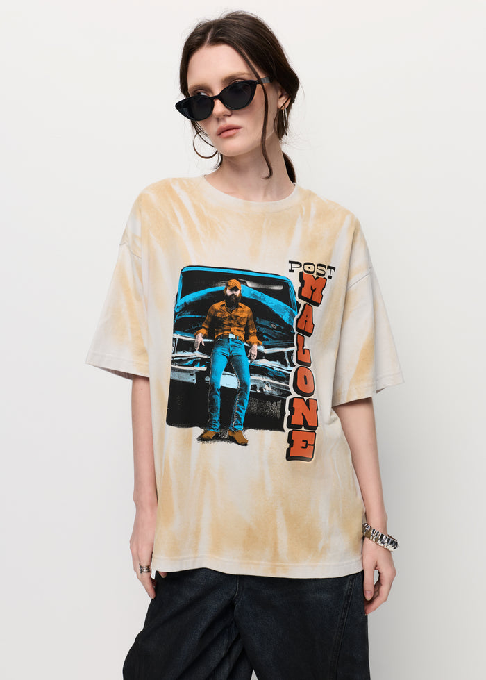 POST MALONE GRAPHIC BAND TEE