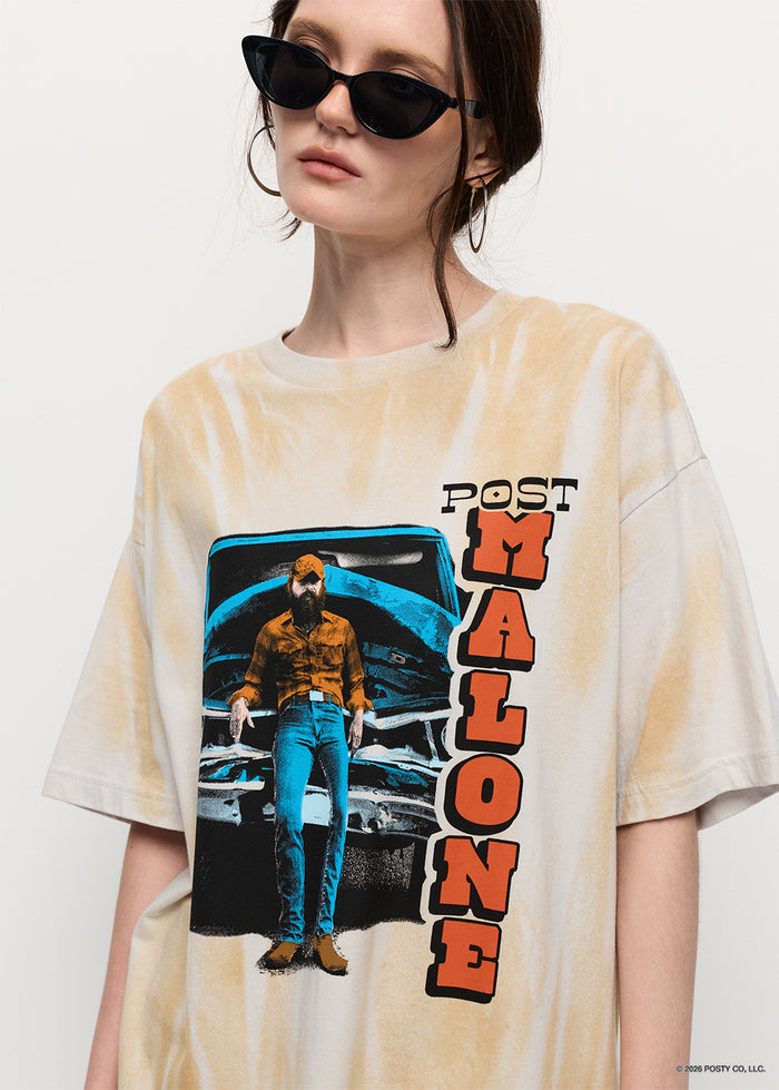 POST MALONE GRAPHIC BAND TEE