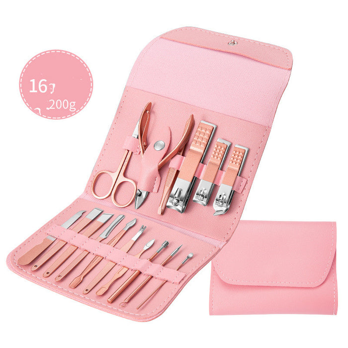 Pink Case - 16 Piece