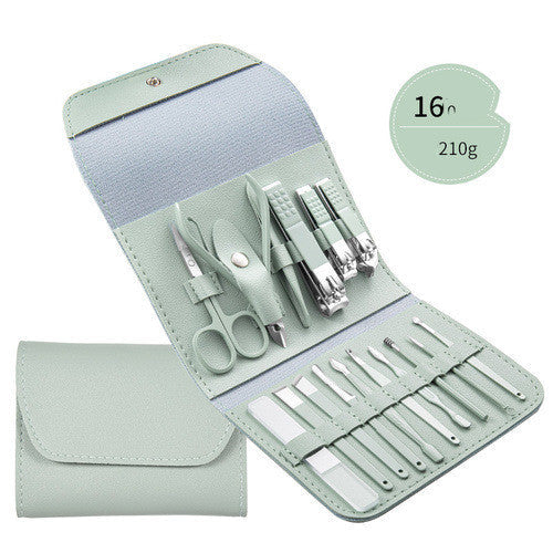 Light Green Case - 16 Piece