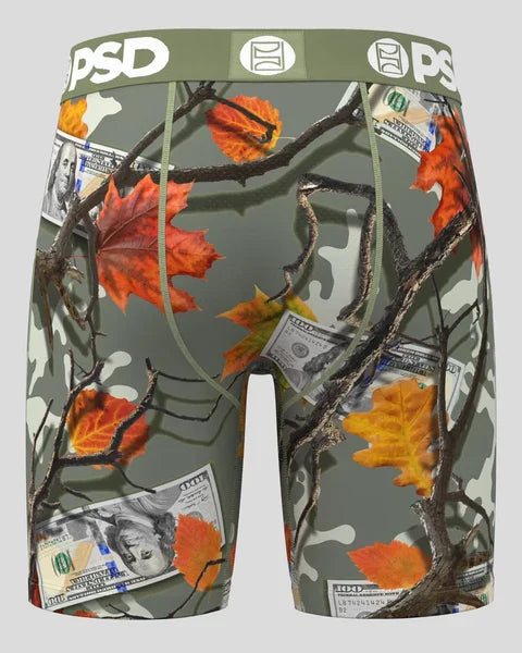 PSD Underwear WF Celadone boxers, multicolor accessories with a comfortable design, shown in a close-up image.