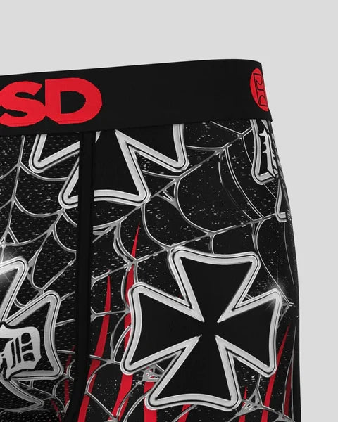 PSD Underwear Widow boxers in multi-color, comfortable men's accessories with a stylish waistband design.