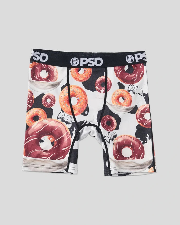 PSD YOUTH 'A Dozen' boxers, colorful multi-pack of boys' underwear, featuring vibrant, comfortable briefs with branded waistband.