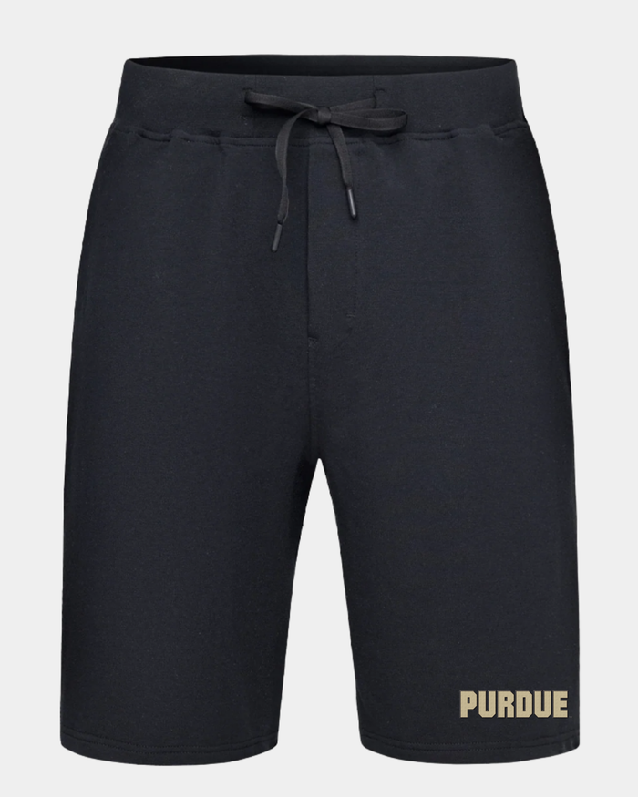 Purdue Peak Sweat Black Shorts 3