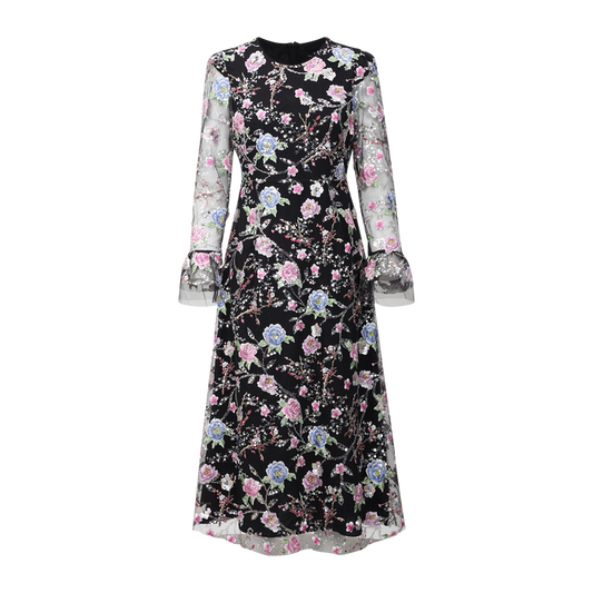 Urban Pioneers Female Queenie Dress DRESS BLACK MULTI