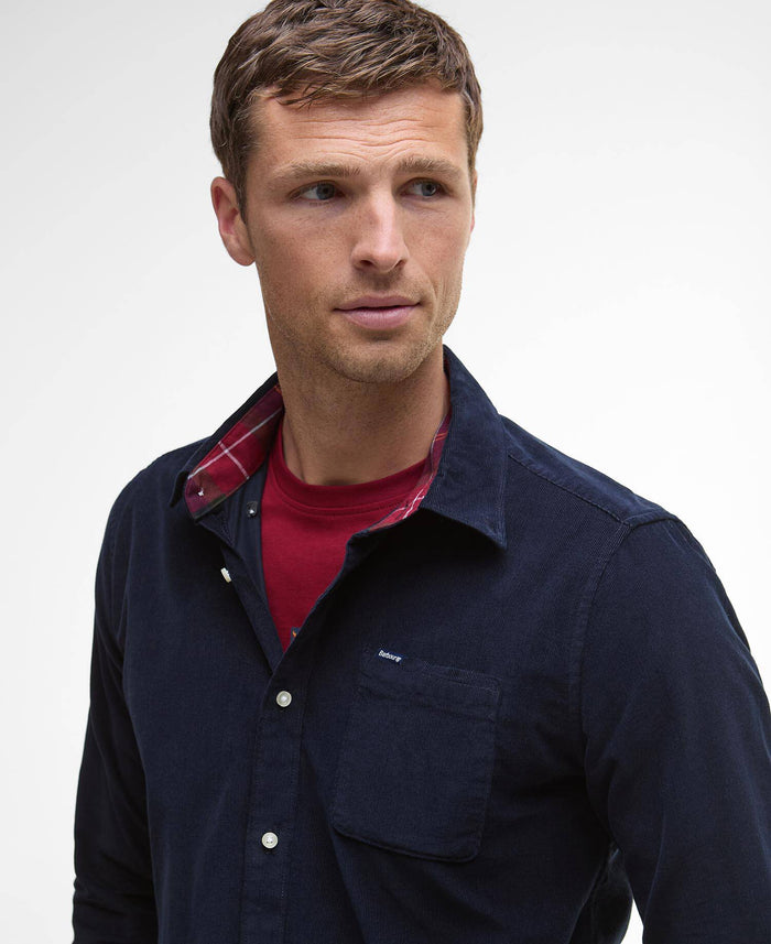 Ramsey Tailored Shirt in Navy