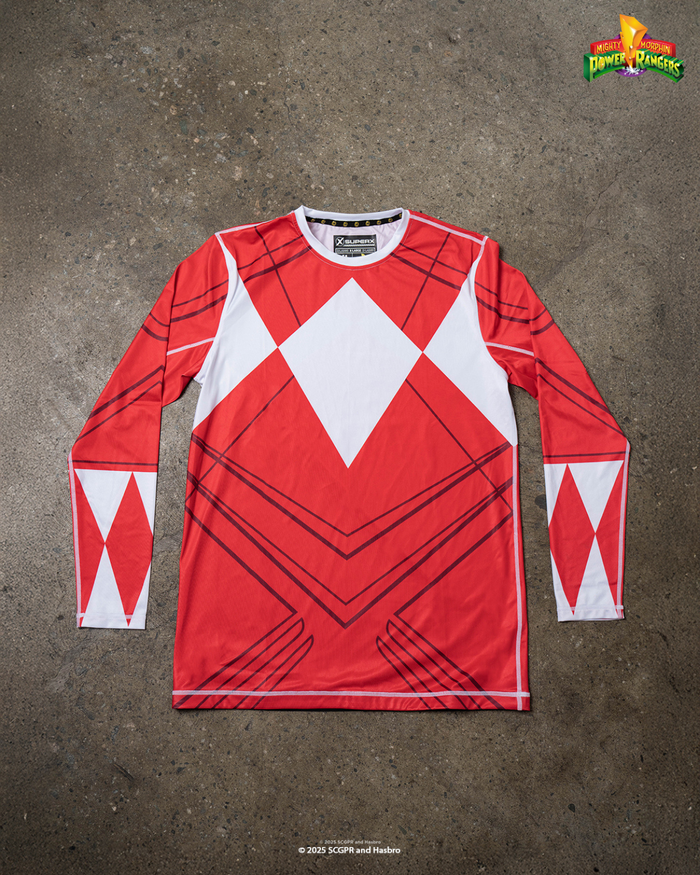 Red Ranger Compression Long Sleeve