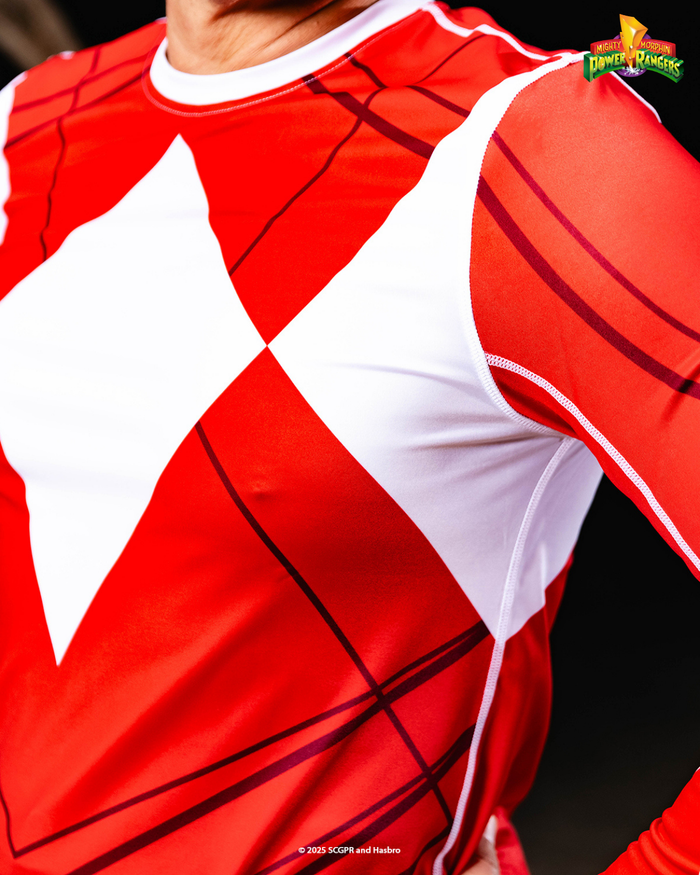 Red Ranger Compression Long Sleeve