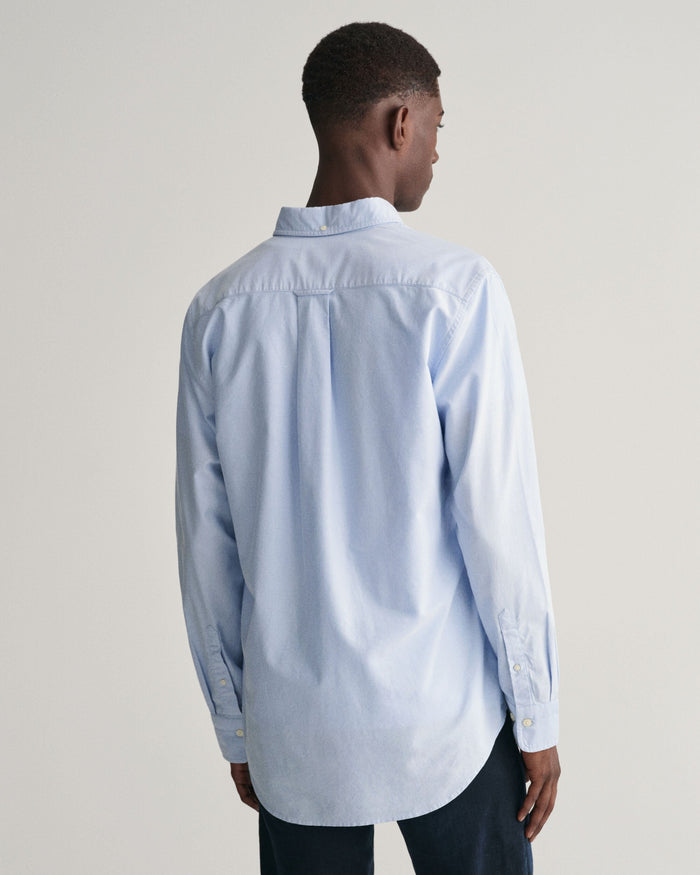 Regular Fit Oxford Shirt in Light Blue